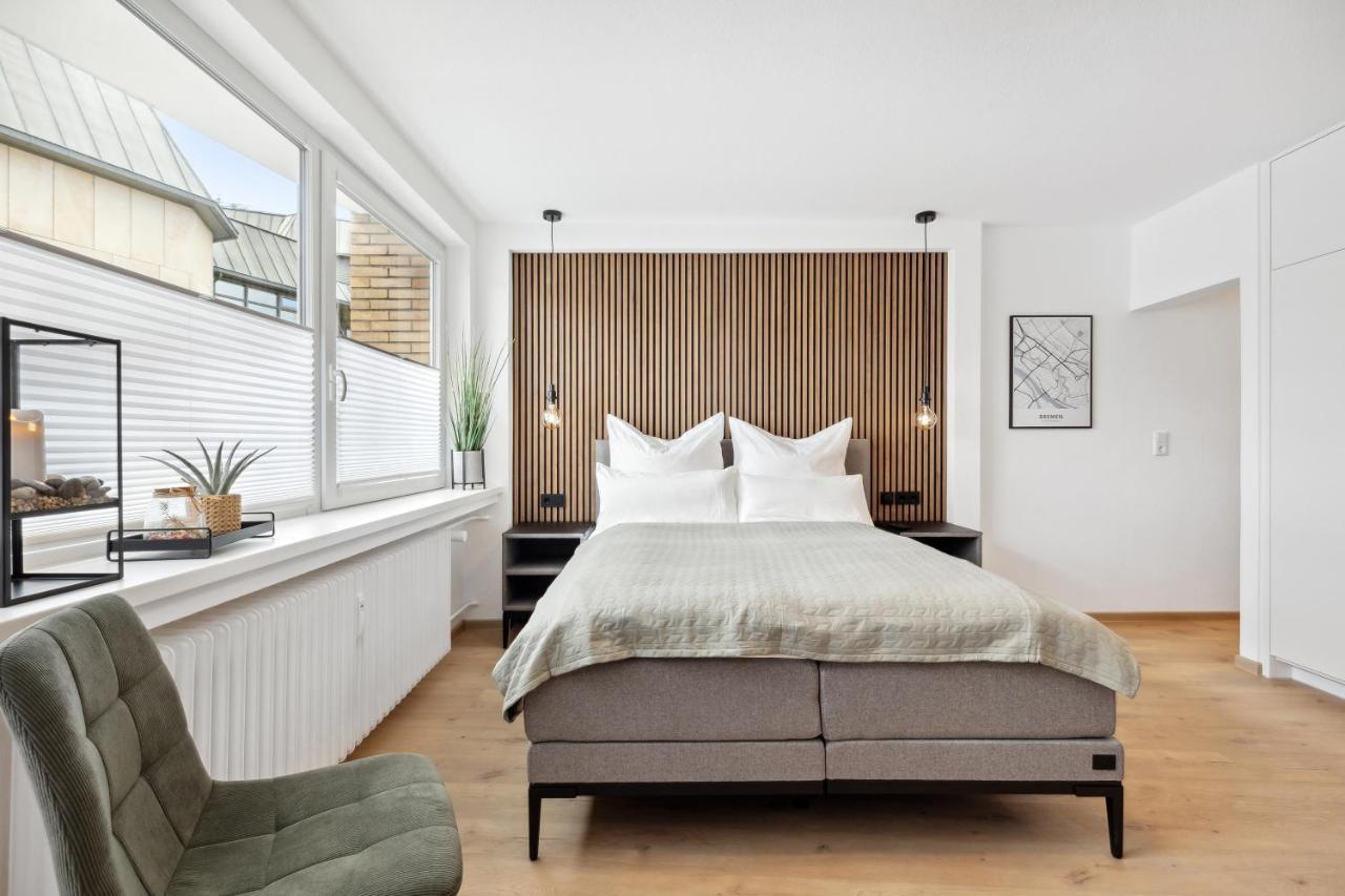 Modernes Studio Am Bremer Dom Mit Balkon Exteriör bild