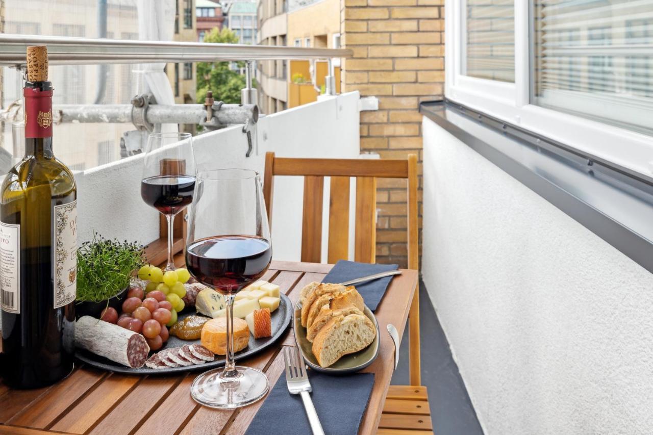 Modernes Studio Am Bremer Dom Mit Balkon Exteriör bild