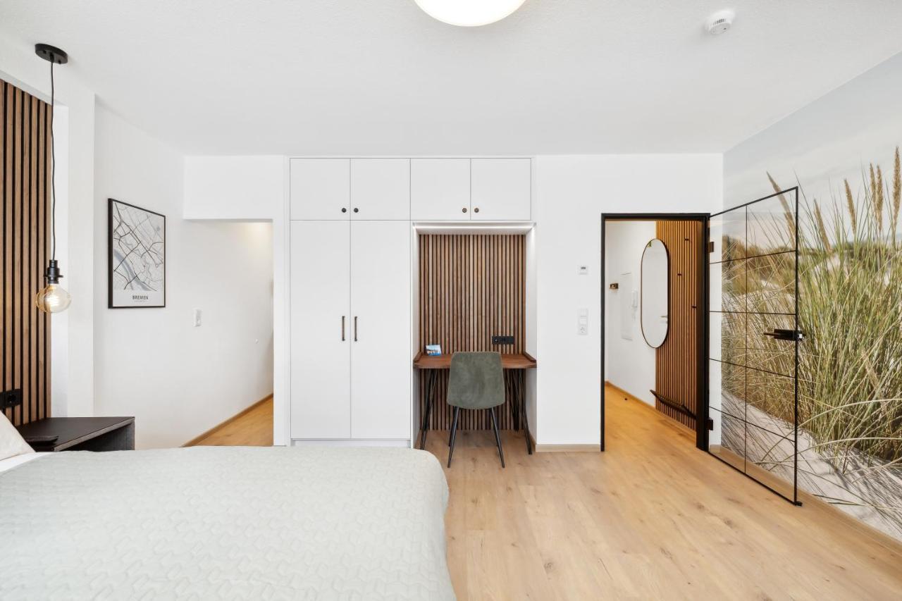 Modernes Studio Am Bremer Dom Mit Balkon Exteriör bild